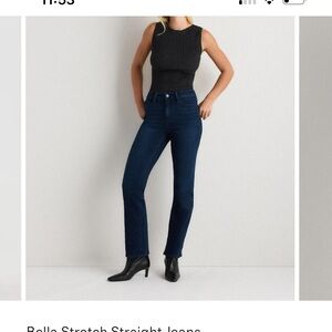 Quince Straight Leg Jeans - Deep Blue
